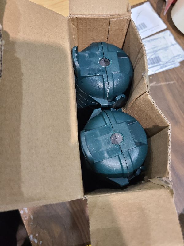 Photo 1 of 2 Pack Extension Cord Cover Waterproof, Outdoor Cord Connection Protector for Outside with 4 Removable Latches, Electrical Box Plug Covers for Patio, Power Tools, Holiday Decoration Lights, Green