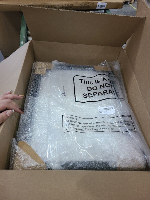 Photo 1 of 1 Pack T Shirt Display Frame, Bigger 18" x 14" Shadow Box Black T Shirt Frame with 98% UV Protection Acrylic, 1" Depth of Usable Space Shadow Box, Display Case for Shirts, Jerseys, Memorabilia