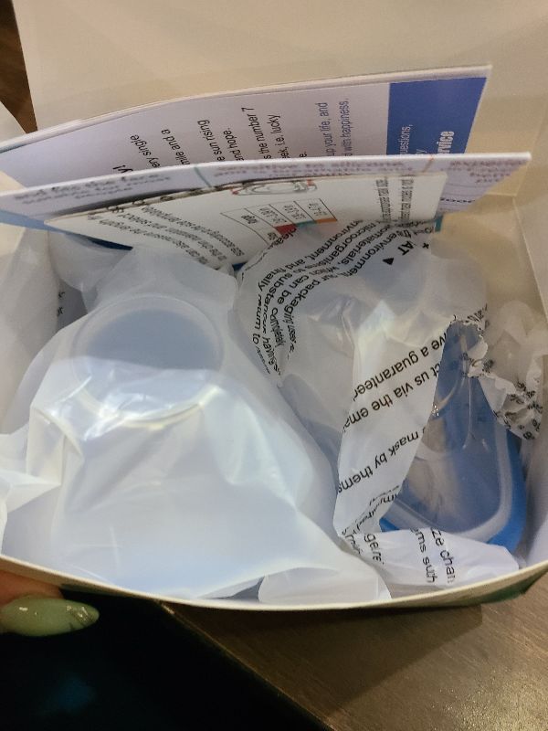 Photo 1 of 2 Packs Memory Foam Mask Cushion (M) for ResMed Airtouch F20 & Airfit F20, Highlights Optimizest Resilience & Comfort with Superblue Memory Foam - F20 Mask Medium for Full Face CPAP Users