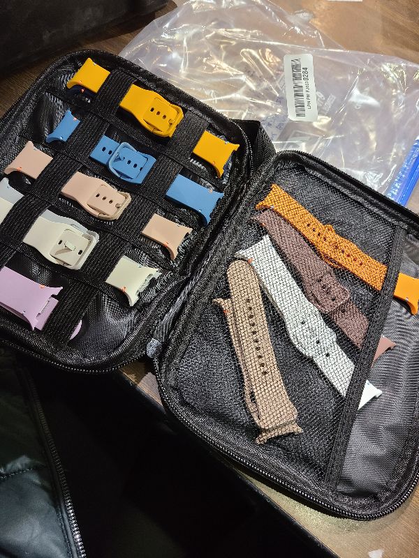 Photo 1 of 14 Pack Silicone Bands Compatible with Samsung Galaxy Watch 8 40mm 44mm 8 Classic 46mm Watch Bands, Silicone Watch Bands&Storage Organizer for Samsung Galaxy Watch 8/8 Classic for Women Men