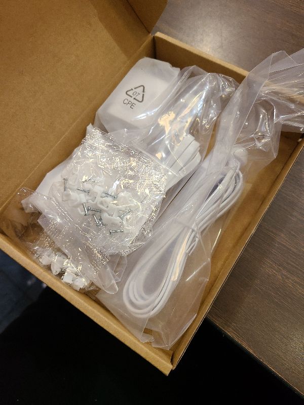 Photo 1 of 2Pack Power Adapter Compatible with Google Nest Cam Outdoor or Indoor, Battery - 6.5ft/2m Weatherproof Outdoor Charger Cable Power Your Camera Continuously- White