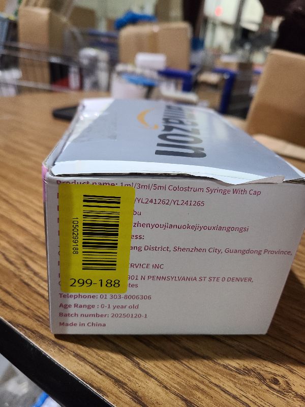 Photo 1 of ?Colostrum Collector Kit Include 50pcs 3ml Sealed Breast Milk Collector No Needle Colostrum Syringes 5 Breastmilk Storage Bags and 1 piece 30 ml measuring cup with 50 Stickers