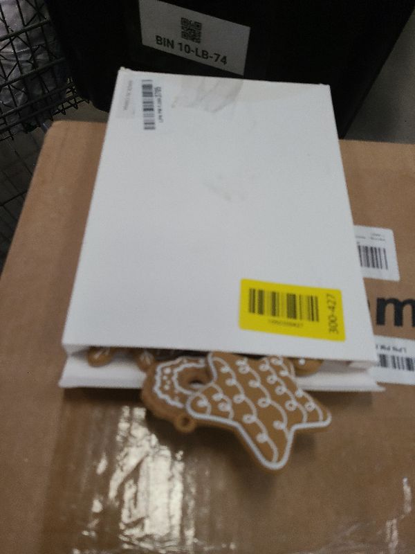 Photo 1 of 12pcs Gingerbread Cookie Ornaments Bulk, Cookie Gingerbread Christmas Tree Decorations, Rustic Ginger Bread Hanging Ornament for Winter Xmas Holiday Home Party Decor Indoor