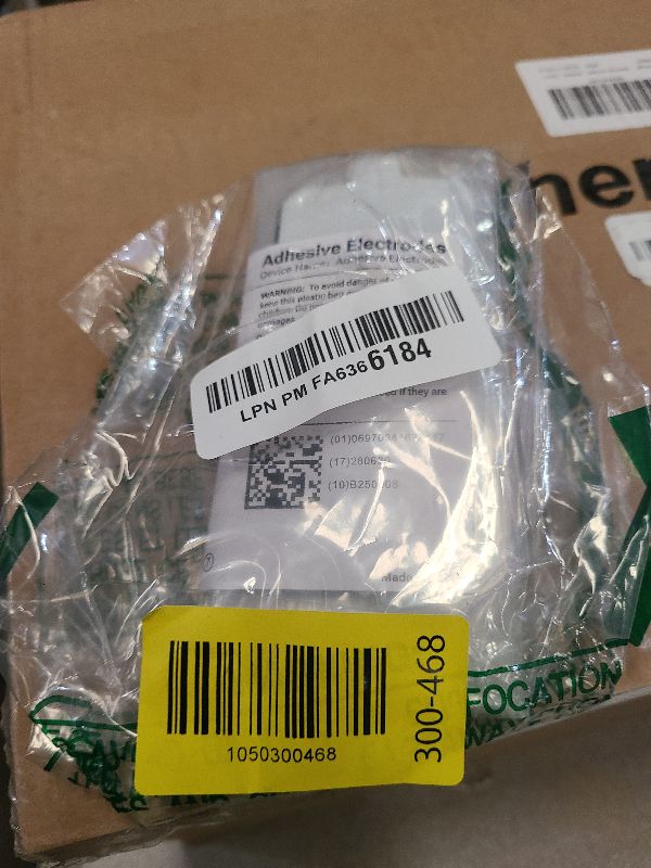 Photo 1 of 10-Pack TENS Unit Replacement Pads, Rectangular Snap TENS Electrode Pads with self-Adhesion for 50 Times, AVCOO Latex-Free 1.8"X3.8" TENS Pads Compatible with TENS EMS Devices Use 3.5mm Button Leads