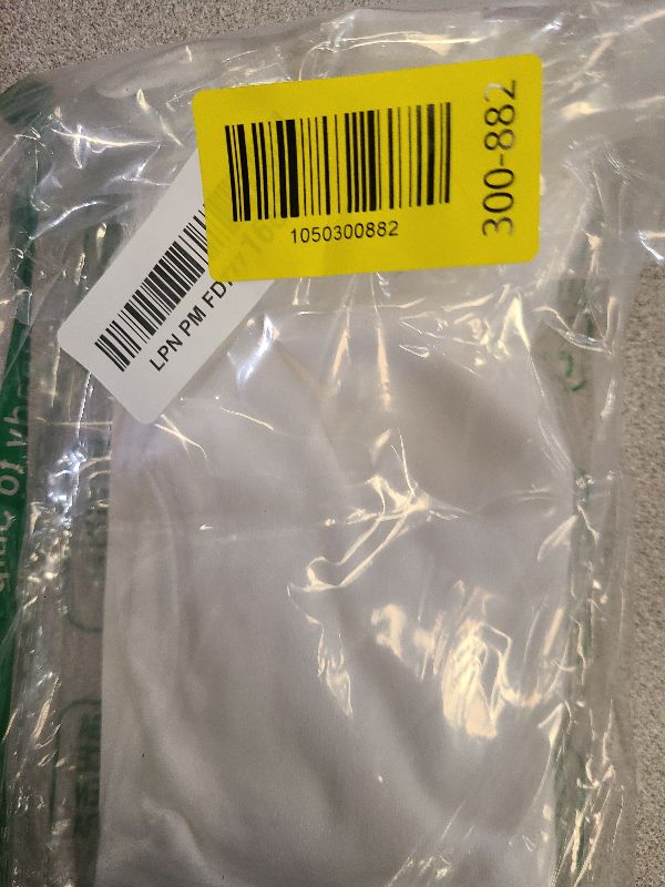 Photo 1 of 2 Pairs White Cotton Moisturizing Gloves – Fingerless Design with 5 Open Fingertips per Glove – 100% Cotton – Touchscreen-Friendly Night Gloves for Dry Hands