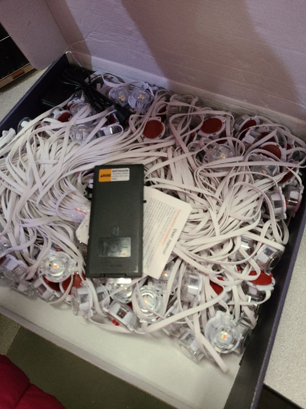 Photo 1 of 150FT Permanent Outdoor RGB Lights - Waterproof Smart LED Eaves Lights with App/Remote Control, Music Sync & DIY Scenes, Perfect for Christmas, Halloween, Parties & Daily Decor, Ideal for House Roof