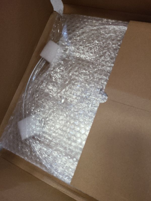 Photo 1 of 11.25" Microwave Glass Turntable Plate Replacement - Compatible with Samsung and GE -11 1/4" Microwave Glass Plate Replaces WB49X10097 WB39X0078 WB49X10034 AP3188581 PS651544 - BY AMI PARTS