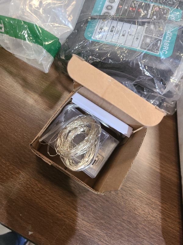 Photo 1 of 2 Pack Battery Operated Mini Led String Lights,Indoor Fairy Lights with Timer 6 Hours on/18 Hours Off for Halloween/Christmas Lighting Decorations,30 Count LEDs,10 Feet Silver Wire(Blue Color)