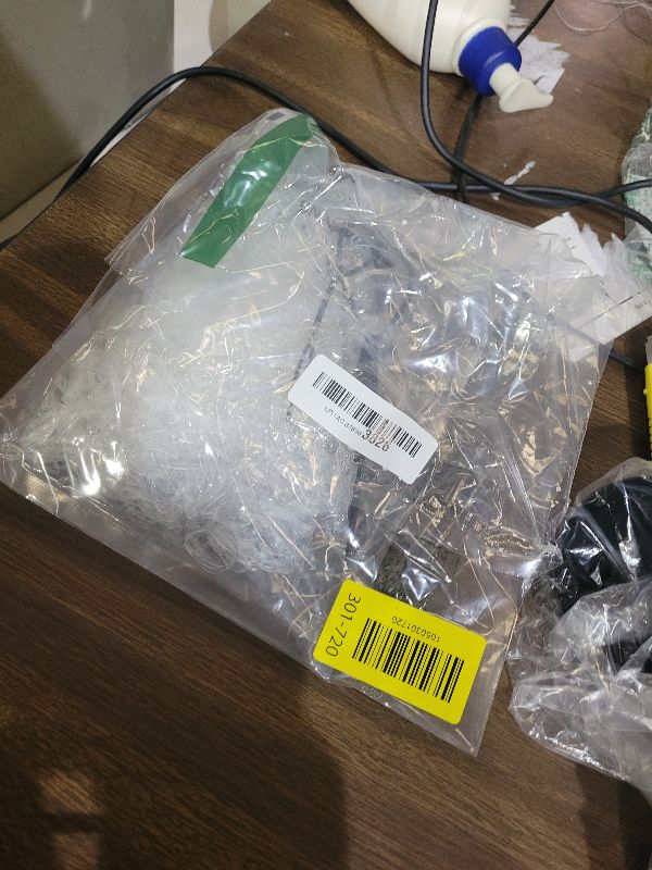 Photo 1 of 2000 PCS Clear Elastic Mini Ponytail Rubbers Ties, Soft Non-Slip Small Hair Accessories for Girls, with 2 PCS Topsy Tail Tools