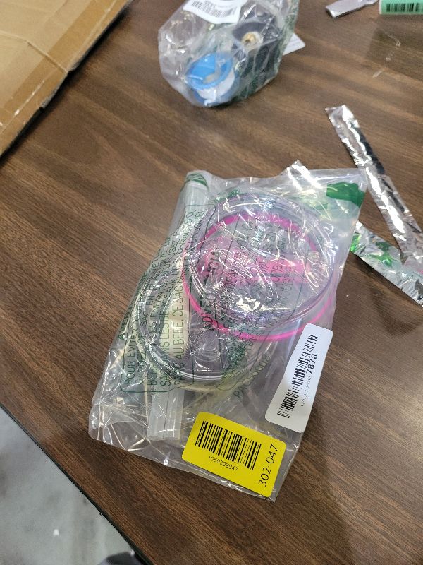 Photo 1 of 2 Pack 40 oz Tumbler Flip Straw Lid Replacement fit for Stanley Quencher, Spill Proof Tumbler Cover for Stanley Cup (white rose)