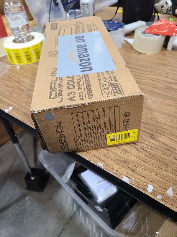 Photo 1 of 13 Inch Laminator Machine 11x17 with Laminating Sheets Personal Laminator for Teachers, 60S Warm Up Cold Thermal Lamination Machine for Home Office, A3 Laminating Machine Portable Paper Laminate Kit