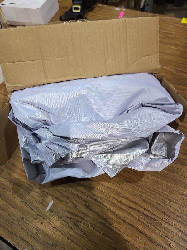 Photo 1 of 10×10 Canopy Replacement Top, Pop Up Canopy Replacement Tent Cover for Straight Leg Frame, Waterproof Canopy Top Cover for Garden Patio Camping (Top Only)(Silver White)