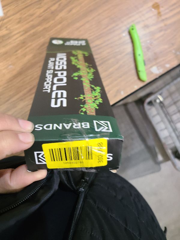 Photo 1 of 2 Pack 28'' Bendable Moss Pole Monstera Plant Support for Climbing Indoor Plants - Stakes for Potted Climbers - Tall Sticks Indoor Trellis for Houseplants - Accessories for Monstera Pot