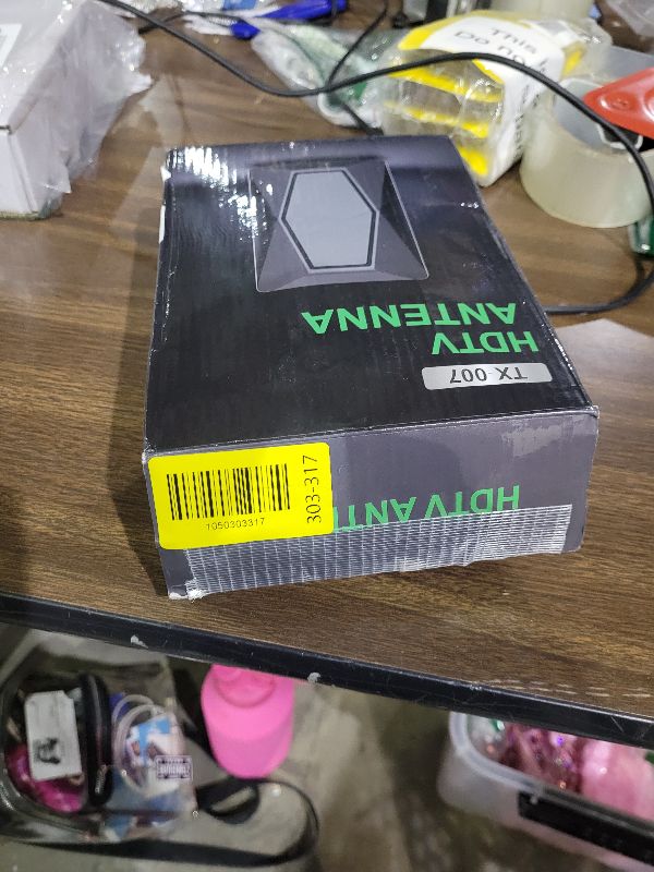 Photo 1 of 2025 TV Antenna Indoor Antenna for Smart TV Long Range Reception HD Digital Antenna Outdoor with Amplifier Signal Booster for Local Channels Supports 4K 1080p