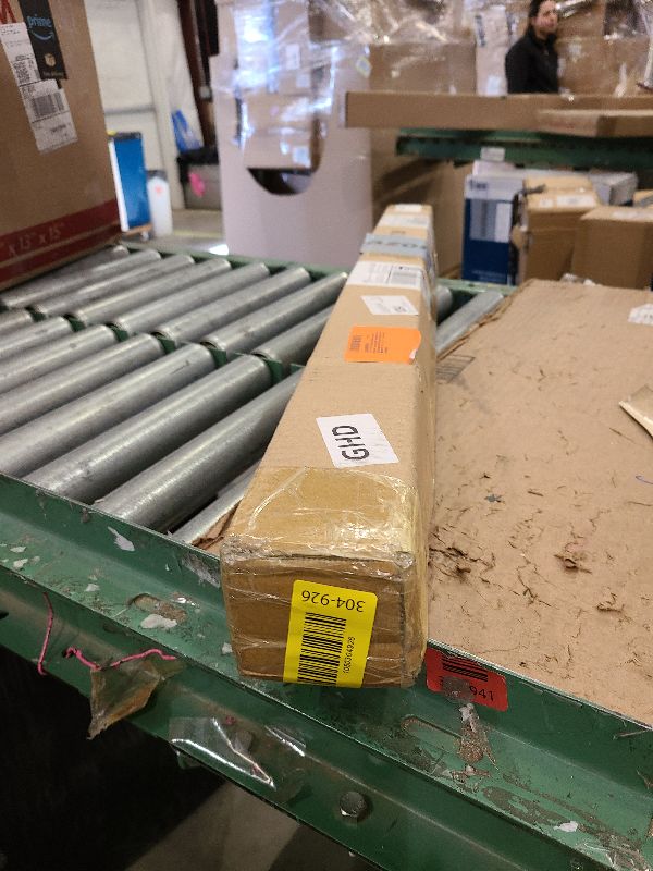 Photo 1 of 2 Pcs 3 Feet Vinyl Door Bottom with Self Adhesive Tape Adjustable Weatherstrip Under Door Bottom Seal with Drip Cap Fits Gaps from 1/4'' to 9/16'' for 1 3/4'' to 2'' Thick Doors (Brown)