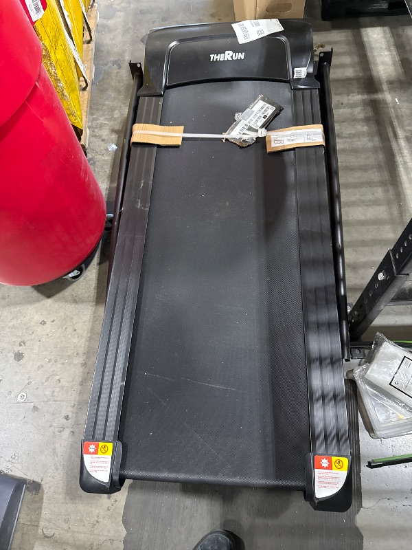 Photo 1 of **INCOMPLETE READ CLERK NOTES** THERUN Incline Treadmill for Running and Walking, 300 lbs Weight Capacity Folding Treadmill with 0-15% Auto Incline, Wide Belt, 3.5HP, App, Heart Rate