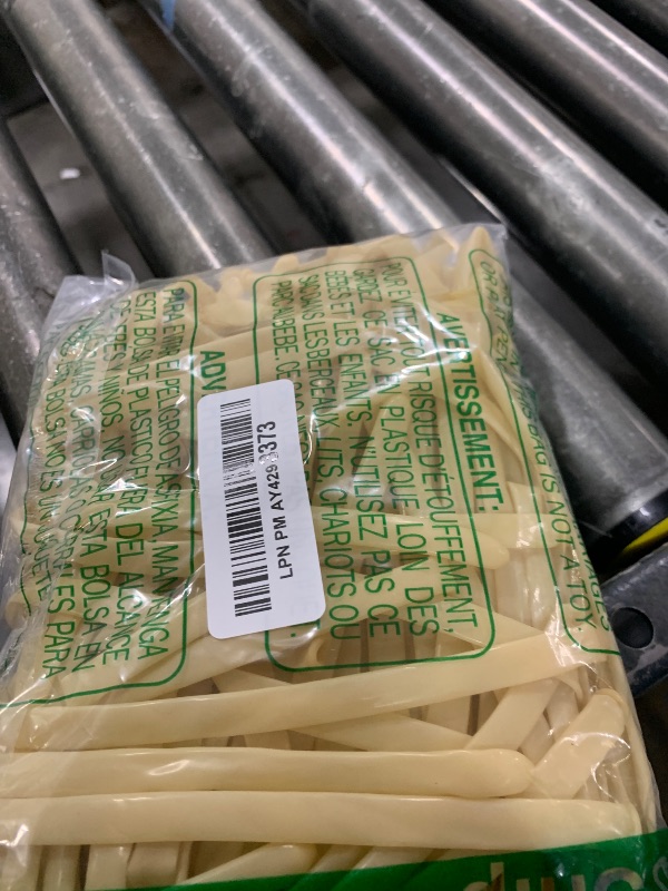 Photo 1 of 100Pcs Clear 260 Balloons Clear Long Balloons for Balloon Garland Thickening Skinny Latex Twisting Animals Modeling Christmas Birthday Kid's Carnivals Party Decorations