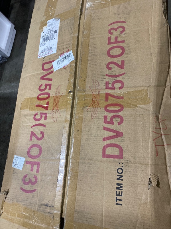 Photo 1 of *PARTIAL SET* REVERSIBLE L/R CHAISE WITH STORAGE DARK GRAY * ONLY BOX 2 OF 3 *