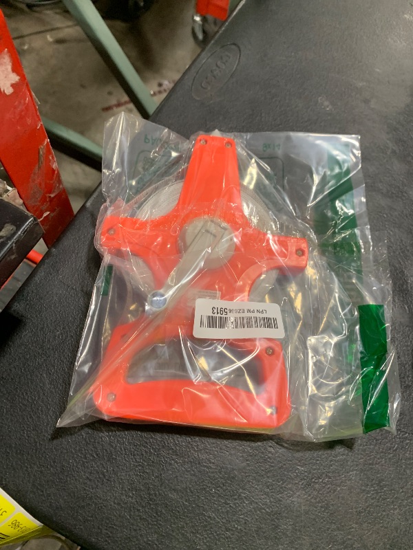 Photo 1 of 100ft Fiberglass Tape Measure, 30m Inches/Feet Measuring Tape Metric Tape, Dual Sided Measure, Mefape Waterproof Wind Up Long Distance Tape Measure for Field Measuring