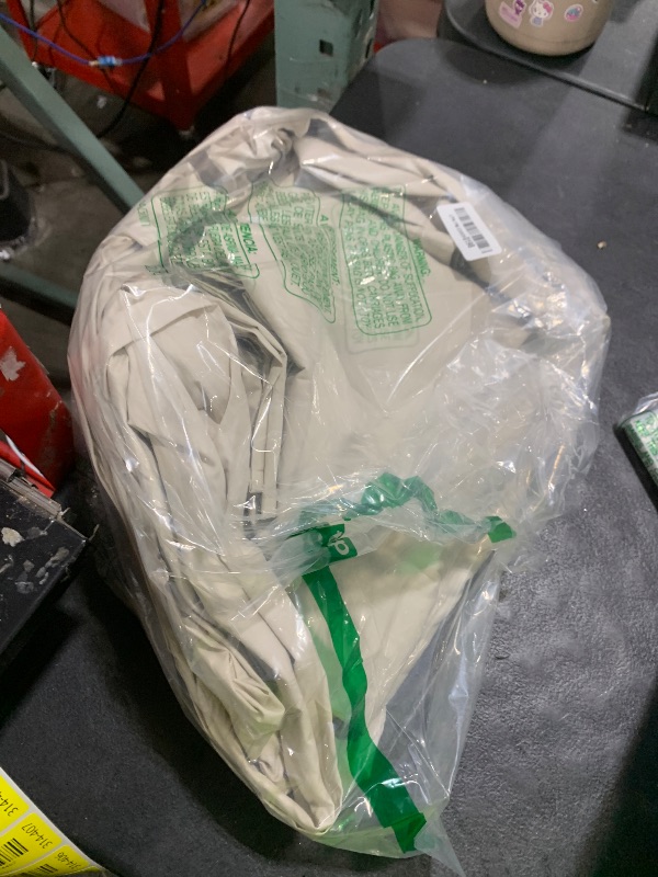 Photo 1 of 100% Cotton King Sheet Set- Crisp & Comfortable, Lightweight & Breathable, Deep Pocket for Snug Fit, Easy Care - Includes 1 Flat, 1 Fitted Elasticized Sheet, 2 Pillowcases - Beige by Linen Closet