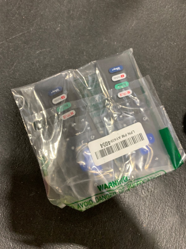 Photo 1 of (Pack of 2) Replacement for Roku-TV-Remote-Control, for TCL Roku/Onn Roku/Hisense Roku/Sharp Roku/Philips Roku Series Smart TVs (Not for Roku Stick, Box, Premiere and Players)