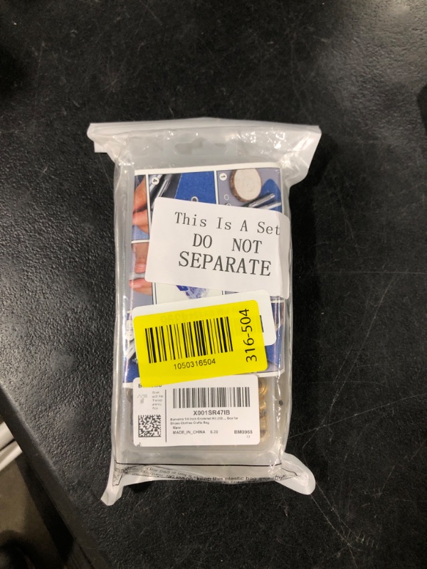 Photo 1 of 1/4 Inch Grommet Kit 200 Sets Grommets Eyelets with 3 Pieces Install Tool Kit and Box for Shoes Clothes Crafts Bag