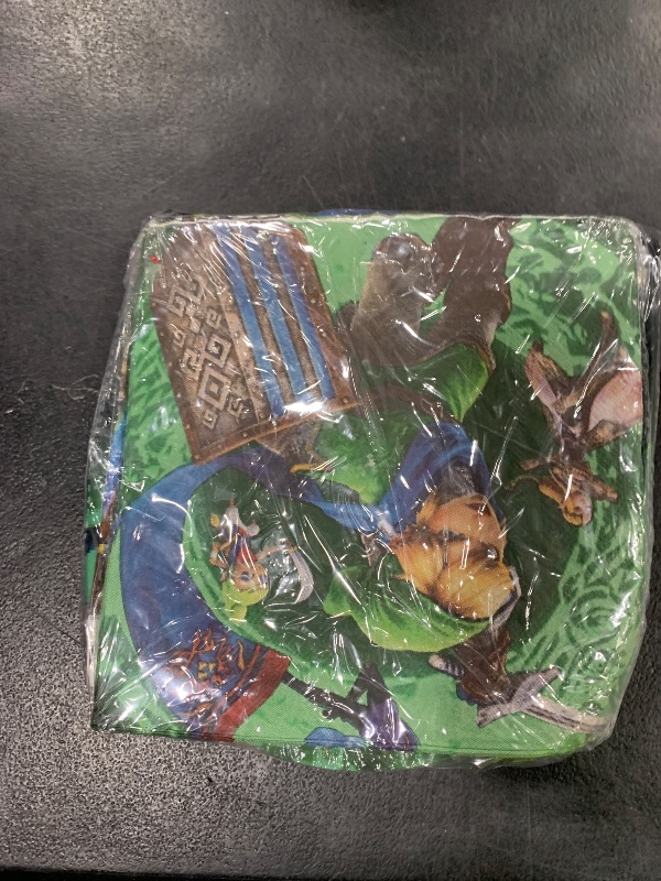 Photo 1 of 41Pack Zelda Birthday Decorations, 20 Plates, 20 Napkins and 1 Tablecover for Zelda Birthday Party Supplies