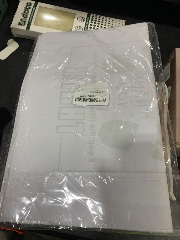 Photo 1 of 50Pcs Vehicles Disposable Floor Pads, White Car Paper Floor Mats, Automotive Mat Covers Protector, Temporary Cars Protector, Detailing Detail Wash, Temporary Sticky 16x20inch