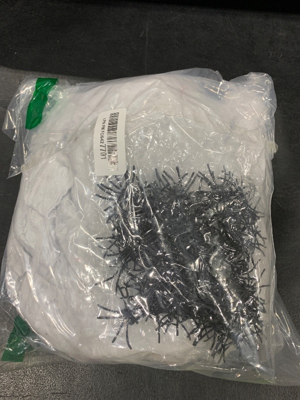 Photo 1 of 1400 sqft Halloween Spider Webs Decorations with 150 Extra Fake Spiders, Super Stretchy Cobwebs for Halloween Decor Indoor and Outdoor