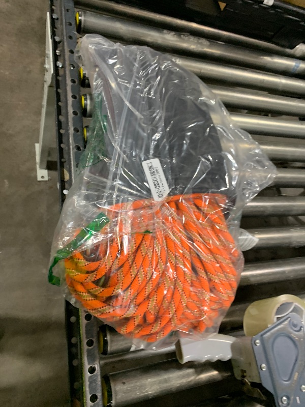 Photo 1 of Nice C Climbing Rope, Rescue Rope, Construction Rope, Rock Climbing Rope, Static 10mm 32ft/64ft/96ft/160ft/230ft/500ft/985ft/1000ft with Carry Bag (Orange, 70M(230ft))