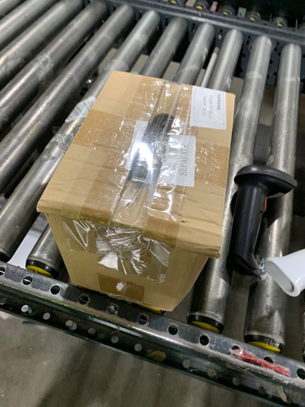 Photo 1 of 1 Pcs Adjustable Label Dispenser 3 Disks Sticker Roll Holder Sticker Dispenser Label Roll Holder Acrylic Tape Organizer Stand for Office Home Desktop(Black)