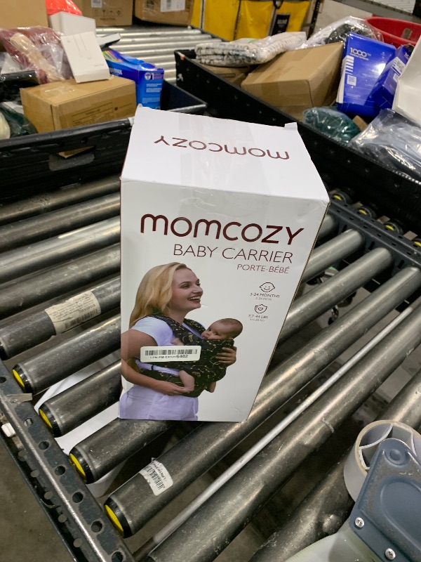 Photo 1 of Momcozy Baby Carrier - Ergonomic, Cozy and Lightweight Carrier for 7-44lbs, Effortless to Put On, Ideal for Hands-Free Parenting, Enhanced Lumbar Support, Purehug for Infant to Toddler, Khaki