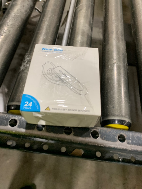 Photo 1 of [2 Pack] Bluetooth Earpiece Wireless Handsfree Headset V5.0 24 Hrs Driving with Mic 60 Days Standby Bluetooth Headset for iPhone Android Samsung Driver