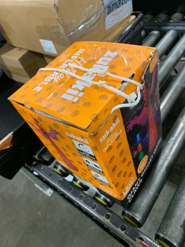 Photo 1 of 12FT Giant Halloween Inflatables Ghost with 3-Colored Flame Rotation LED Lights, Huge Spooky Halloween Decoration Outdoor Large Halloween Blow Up Yard Decorations Tall Blow-ups for Lawn Party (1PCS)