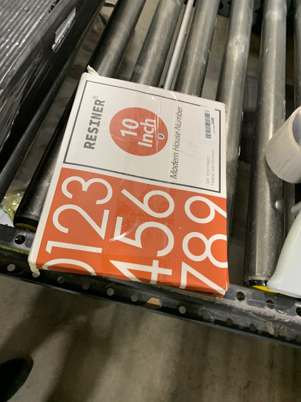 Photo 1 of 10 Inch Address Numbers For House,Modern Large House Numbers For Outside Floating, Outdoor Metal House Numbers Matte Black Vertical Horizontal Aluminum Home Address Numbers 9