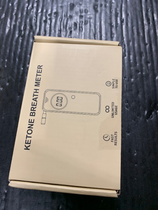 Photo 1 of Ketone Breath Monitoring Analyzer for Acetone Check - Professional Breath Ketosis Meter Upgraded Home Ketone Monitors Tester with 10 Mouthpieces, Ketogenic or Any Nutrition & Fitness Program