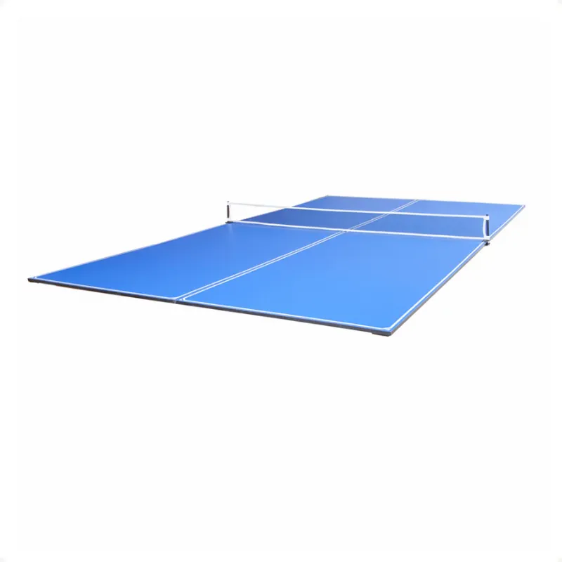 Photo 1 of JOOLA Tetra 4-Piece Table Tennis Table Conversion Top - Includes Ping Pong Net Set - Conversion Top for Pool Tables and Billiards