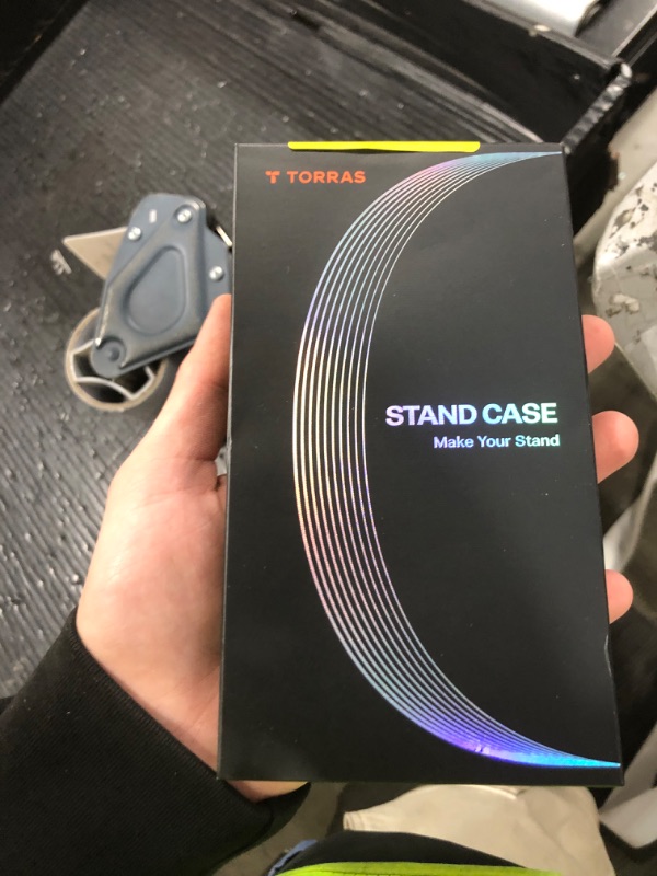 Photo 1 of TORRAS Ostand Q3 Air for iPhone 17 Pro Case 6.3'' with Stronger Magnetic Stand, Fit for Magsafe, Airbags Miltary Protection,Camera Control, Shockproof & Stylish Case for iPhone 17 Pro,Glacier Sprint