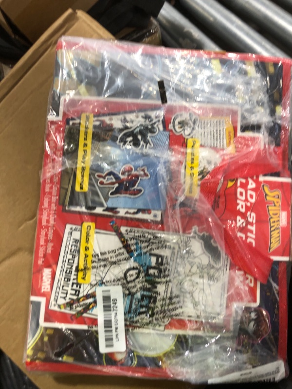 Photo 1 of Marvel Spiderman Ultimate Activity Set Arts and Crafts Portfolio with Coloring Books, Stickers, Games, Puzzles, Drawing and More | Spiderman Activities for Boys, Girls, Kids
