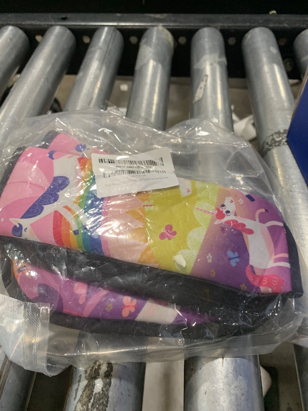 Photo 1 of Mokiwala Kid's Seat Belt Cover Pad, Shoulder & Belly Cushion Protective Padding - Soft Breathable Hypoallergenic Straps Cushion Cover for Booster Seat, Strollers, and High Chairs, Unicorn