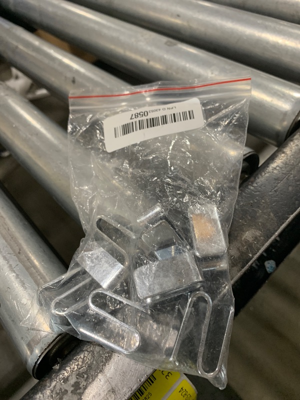 Photo 1 of Akro-Mils AKRO-MILS AWSHOOK8PK -Connecting S Hook for Chrome Wire Shelf System - Pack of 8(Pack of 8)