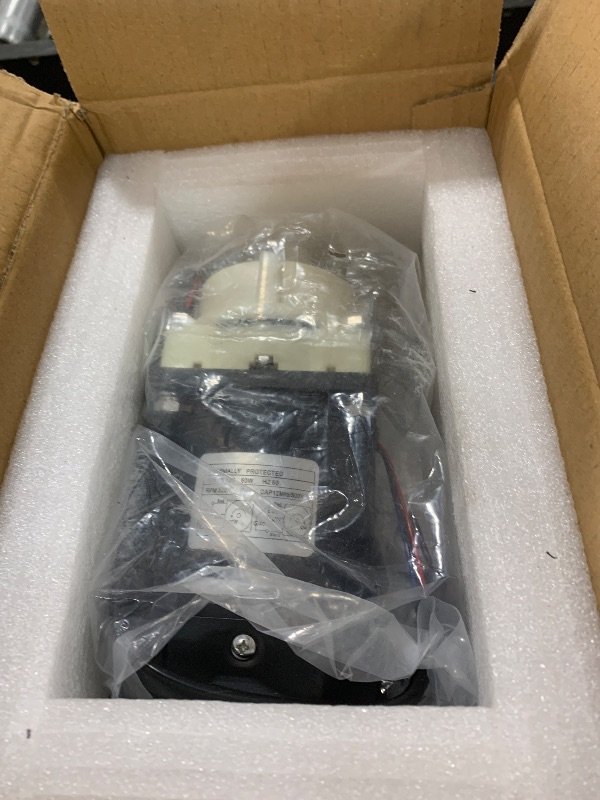Photo 1 of Fuabator S-0730 Replacement Pump Motor Assembly Compatible with Hoshizaki Ice Machine, for KM-1200S KM-1300S KM-1600S, KM-1800S, KM-1900S, KM-2000S, KM-2400S Comes with Capacitor and Cable