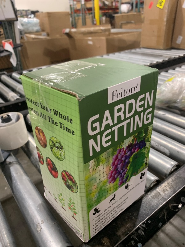 Photo 1 of Feitore Deer Fence Netting, 7 x 100 Feet Anti Bird Deer Protection Net Reusable Protective Garden Netting for Plants Fruit Trees Vegetables Against Birds and Other Animals