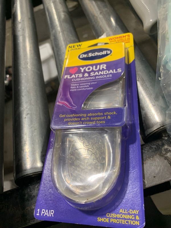 Photo 1 of Dr. Scholl's Love Your Flats & Sandals, 3/4 Length Insoles for Women, Shoe Size 6-10: All-Day Comfort Shoe Inserts for Women with Arch Support, Metatarsal Foot Pads, Relieves Shoe Discomfort
