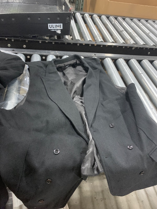 Photo 1 of XL PROM/PARTY BLACK VEST AND JACKET 