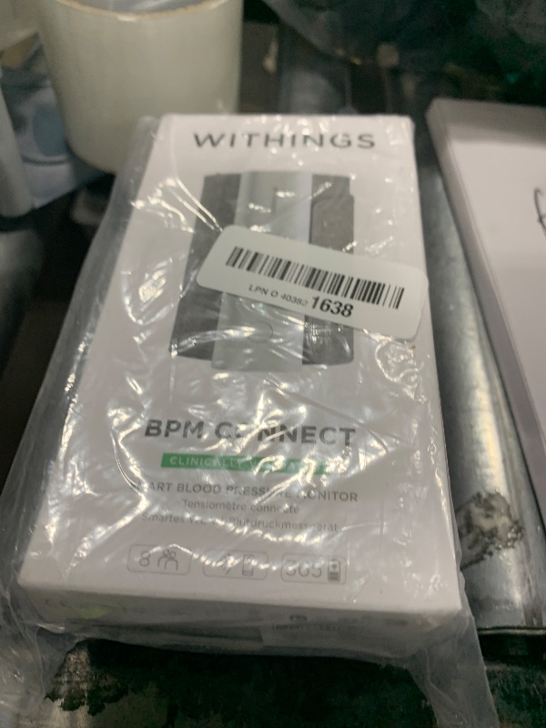 Photo 1 of Withings BPM Connect - Digital Blood Pressure Cuff & Heart Rate Monitor - Blood Pressure Machine Arm Cuff, FDA Cleared, FSA/HSA Eligible, IOS & Android