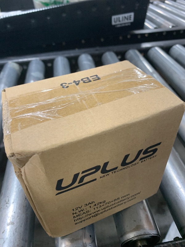 Photo 1 of UPLUS YTX4L-BS Motorcycle Battery, EB4-3 12V 3Ah SLA Batteries Maintenance Free Scooter ATV AGM Battery, Replacement for YT4L-BS, AGM12-4, LTX4L-BS, NTX4L-BS, CTX4L-BS, GTX4L-BS, FTX4L-BS