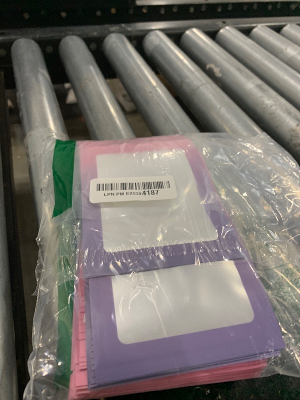 Photo 1 of 100 Pcs Resealable Mylar Bags, Gradient Color Food Storage Bags, Zip Bag Foil Bags Packaging Pouch for Food Storage, Sample, Small Business (Pink Purple, 4 X 6 Inch)