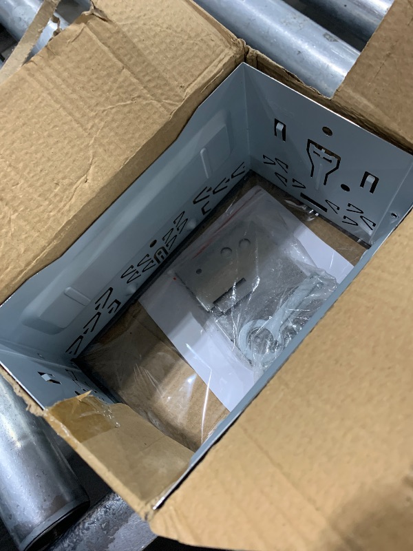 Photo 1 of BRZOXIN Universal Double 2 Din Car Player Frame Fascia, Radio Mounting Panel Holder Cage Accessories