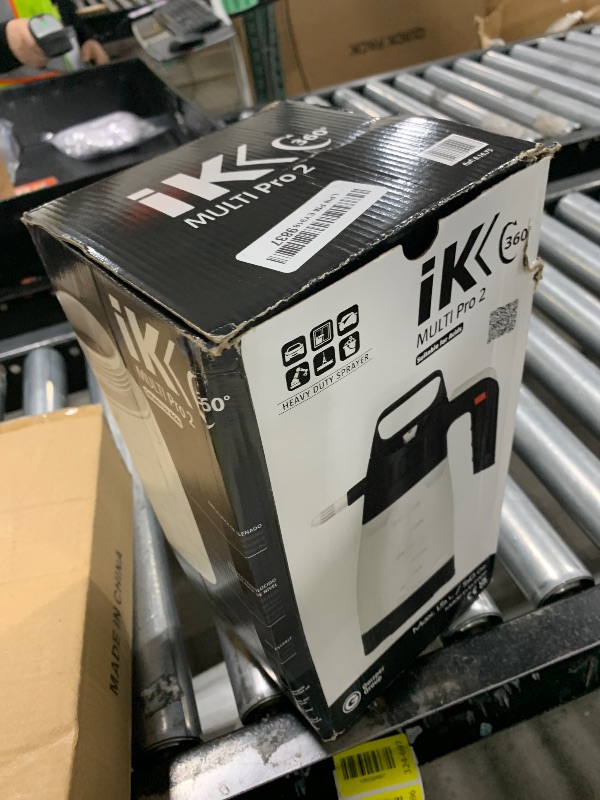 Photo 1 of iK Multi Pro 2 360 Sprayer - Pressurized Sprayer Works Upside Down. Suitable for Alkaline, Neutral, and Acidic Liquids; Perfect for Shops, Garages, Car Detailing - 50 oz